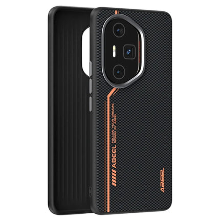 ABEEL For Honor 300 Ultra Case Compatible with MagSafe Printed PC TPU Aluminum Alloy Leather Phone Cover