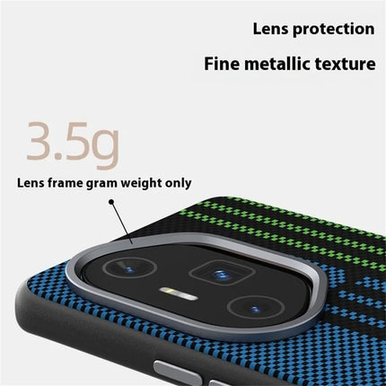 ABEEL For Honor 300 Ultra Case Compatible with MagSafe Printed PC TPU Aluminum Alloy Leather Phone Cover