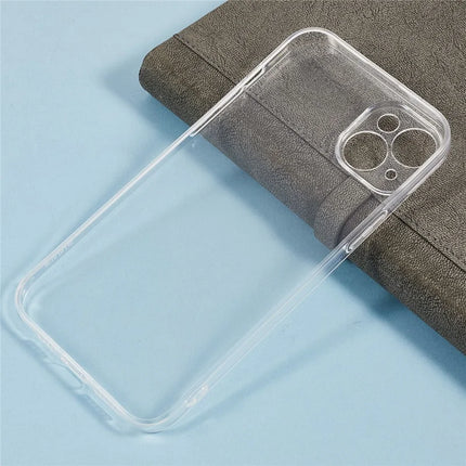 For iPhone 14 Case 1.2mm Ultra Thin Crystal Clear TPU Phone Cover