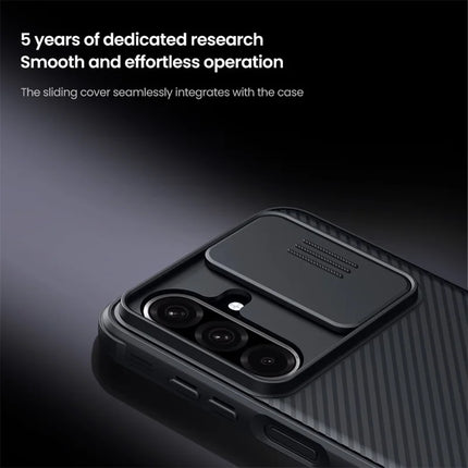 NILLKIN Camshield Pro for Samsung Galaxy A26 5G Case Compatible with MagSafe TPU + PC Phone Cover with Slider Camera Lid