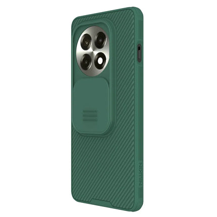 NILLKIN Camshield Pro Series for OnePlus Ace 5 5G  /  Ace 5 Pro 5G  /  13R 5G Case PC + TPU Slide Camera Lid Phone Cover - Green