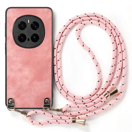 For Honor Magic7 Pro 5G Retro Leather Phone Back Cover with Adjustable Strap