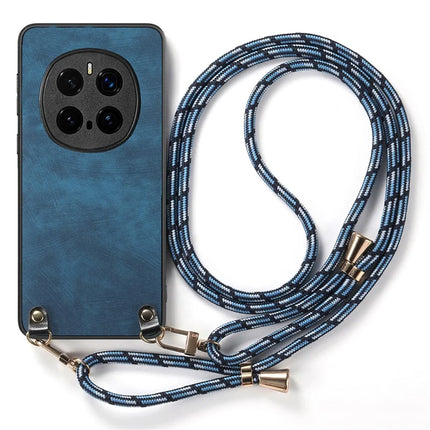 For Honor Magic7 Pro 5G Retro Leather Phone Back Cover with Adjustable Strap