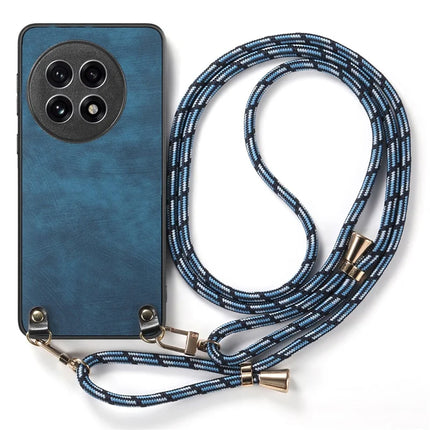 For OnePlus Ace 5 5G Retro Leather Phone Back Cover with Adjustable Strap