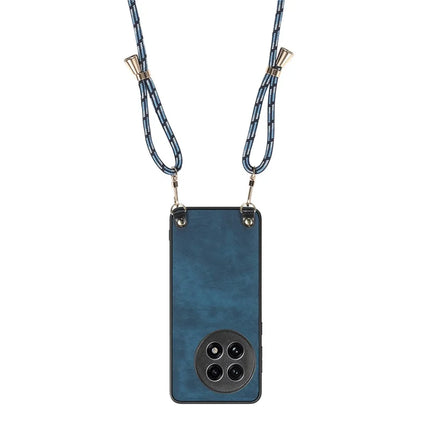 For OnePlus Ace 5 5G Retro Leather Phone Back Cover with Adjustable Strap