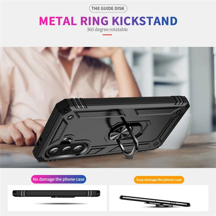 For Samsung Galaxy A56 5G Case PC + TPU Phone Cover with Kickstand