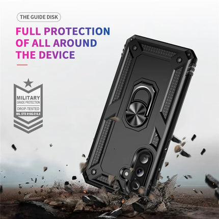 For Samsung Galaxy A56 5G Case PC + TPU Phone Cover with Kickstand