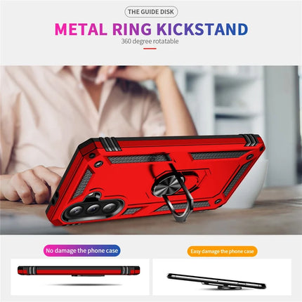 For Samsung Galaxy A56 5G Case PC + TPU Phone Cover with Kickstand