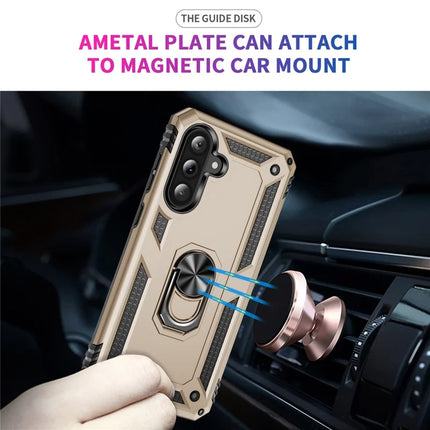 For Samsung Galaxy A56 5G Case PC + TPU Phone Cover with Kickstand
