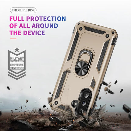For Samsung Galaxy A56 5G Case PC + TPU Phone Cover with Kickstand