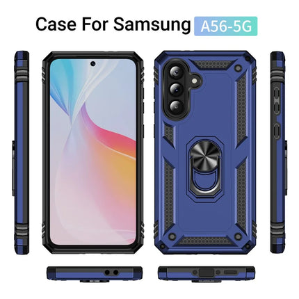 For Samsung Galaxy A56 5G Case PC + TPU Phone Cover with Kickstand