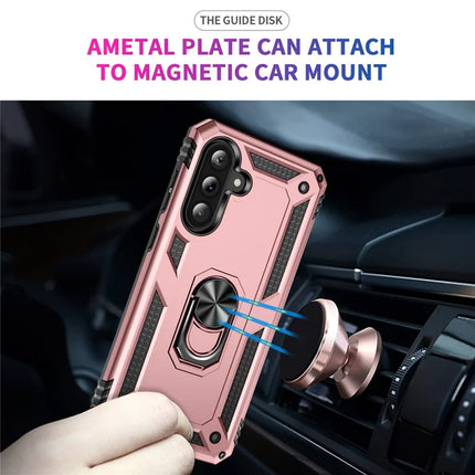 For Samsung Galaxy A56 5G Case PC + TPU Phone Cover with Kickstand