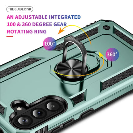 For Samsung Galaxy A56 5G Case PC + TPU Phone Cover with Kickstand