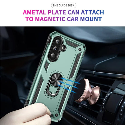For Samsung Galaxy A56 5G Case PC + TPU Phone Cover with Kickstand