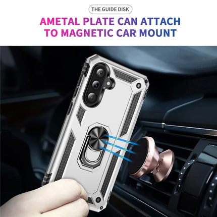For Samsung Galaxy A56 5G Case PC + TPU Phone Cover with Kickstand
