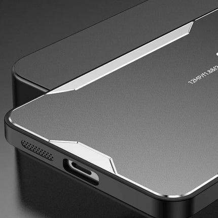 For Oppo Reno13 F 4G Phone Case Aluminium Alloy TPU PC Back Cover