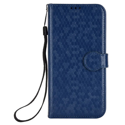 For Oppo Reno13 F 5G Wallet Case Dot Pattern Imprint PU Leather Phone Cover