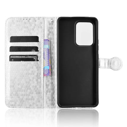 For Oppo Reno13 F 5G Wallet Case Dot Pattern Imprint PU Leather Phone Cover