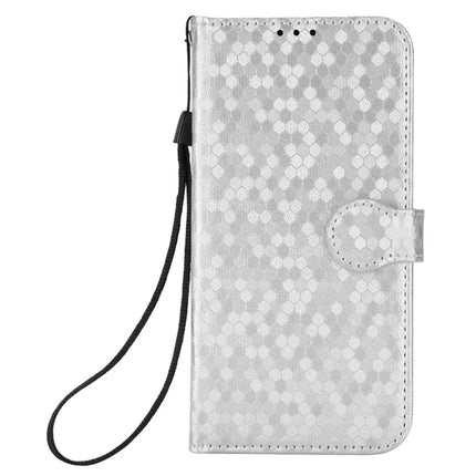 For Oppo Reno13 F 5G Wallet Case Dot Pattern Imprint PU Leather Phone Cover