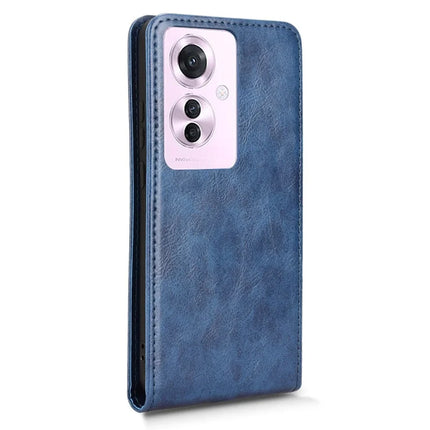 For Oppo Reno11 F 5G  /  F25 Pro 5G Case with Card Slot Magnetic Vertical Flip Leather Phone Cover