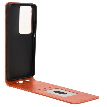 For Oppo Reno11 F 5G  /  F25 Pro 5G Case with Card Slot Magnetic Vertical Flip Leather Phone Cover