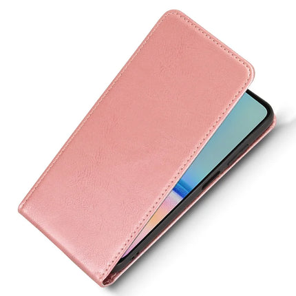 For Samsung Galaxy M14 4G / A05s 4G Case with Card Slot Magnetic Vertical Flip Leather Phone Cover
