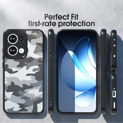 IBMRS For Oppo Reno13 5G (Global) Case TPU + PC Heavy Duty Shockproof Phone Cover Camera Protection