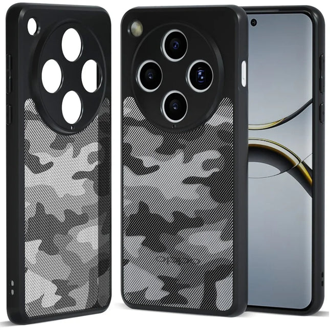 IBMRS For Oppo Find X8 Pro 5G Case TPU + PC Heavy Duty Shockproof Phone Cover Camera Protection - Artistic Camouflage