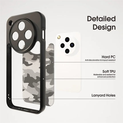 IBMRS For Oppo Find X8 Pro 5G Case TPU + PC Heavy Duty Shockproof Phone Cover Camera Protection