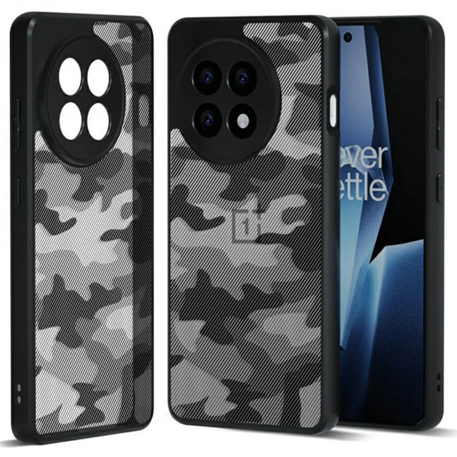 IBMRS Phone Case For OnePlus Ace 5 5G / Ace 5 Pro 5G / 13R 5G TPU + PC Heavy Duty Shockproof Cover Camera Protection - Artistic Camouflage