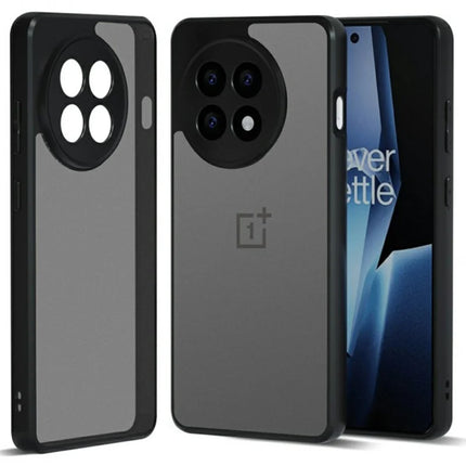 IBMRS Phone Case For OnePlus Ace 5 5G / Ace 5 Pro 5G / 13R 5G TPU + PC Heavy Duty Shockproof Cover Camera Protection - Matte Black