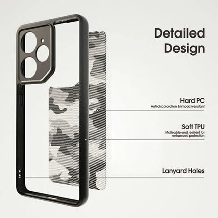IBMRS For Realme Neo7 5G Case TPU + PC Heavy Duty Shockproof Phone Cover