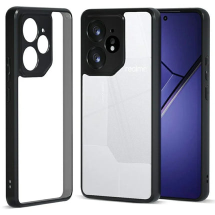 IBMRS For Realme Neo7 5G Case TPU + PC Heavy Duty Shockproof Phone Cover - Transparent Black
