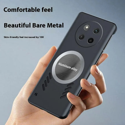 For Honor X60 Pro 5G Case Hard PC Frameless Heat Dissipation Phone Cover