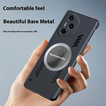 For Honor 300 Pro Case Hard PC Frameless Heat Dissipation Phone Cover
