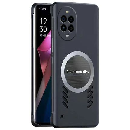 For Huawei nova 13 Pro 5G Case Hard PC Frameless Heat Dissipation Phone Cover - Black