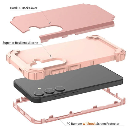 L-Style For Samsung Galaxy A56 5G  /  A36 5G Case Shockproof PC + TPU Phone Back Cover