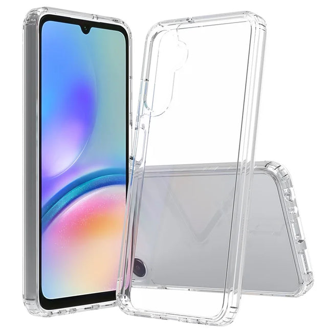 For Samsung Galaxy M14 4G Clear Phone Case TPU + Acrylic Shockproof Phone Back Cover