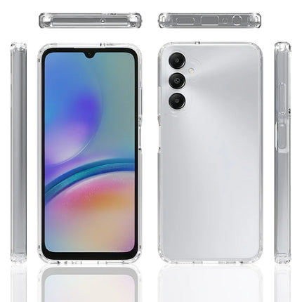 For Samsung Galaxy M14 4G Clear Phone Case TPU + Acrylic Shockproof Phone Back Cover