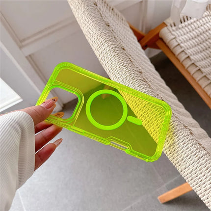 For iPhone 16 Pro Max Case Compatible with MagSafe TPU PC Detachable Phone Back Cover
