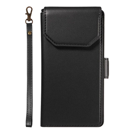 For iPhone 16 Case with Card Holder Stand PU Leather Flip Phone Cover
