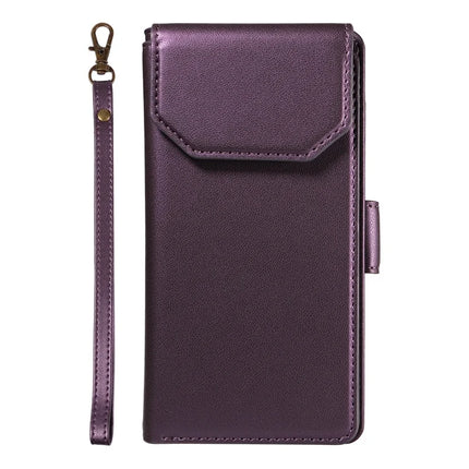 For iPhone 16 Case with Card Holder Stand PU Leather Flip Phone Cover