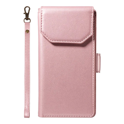 For iPhone 16 Case with Card Holder Stand PU Leather Flip Phone Cover