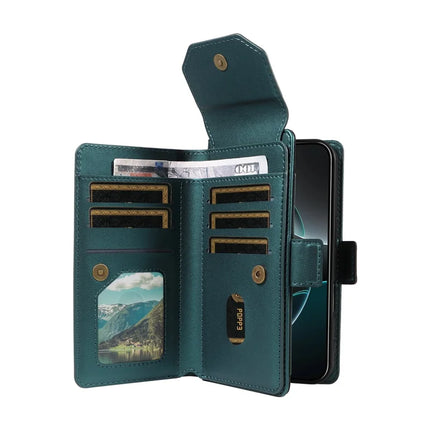 For iPhone 16 Pro Max Case with Card Holder Stand PU Leather Flip Phone Cover