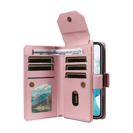 For Samsung Galaxy A54 5G Case with Card Holder Stand PU Leather Flip Phone Cover