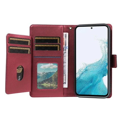 For Samsung Galaxy A54 5G Case with Card Holder Stand PU Leather Flip Phone Cover