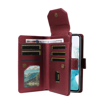 For Samsung Galaxy A54 5G Case with Card Holder Stand PU Leather Flip Phone Cover