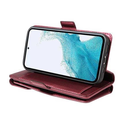 For Samsung Galaxy A54 5G Case with Card Holder Stand PU Leather Flip Phone Cover
