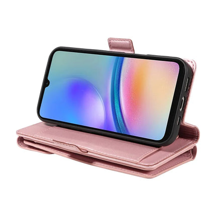 For Samsung Galaxy A05s 4G Case with Card Holder Stand PU Leather Flip Phone Cover