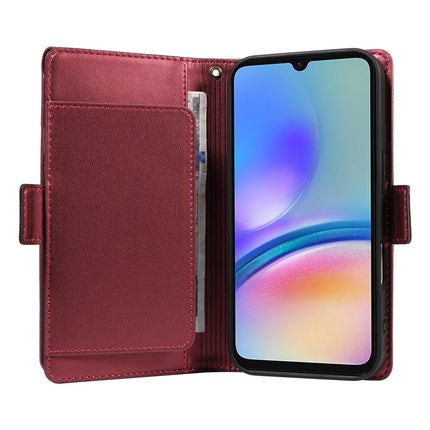 For Samsung Galaxy A05s 4G Case with Card Holder Stand PU Leather Flip Phone Cover